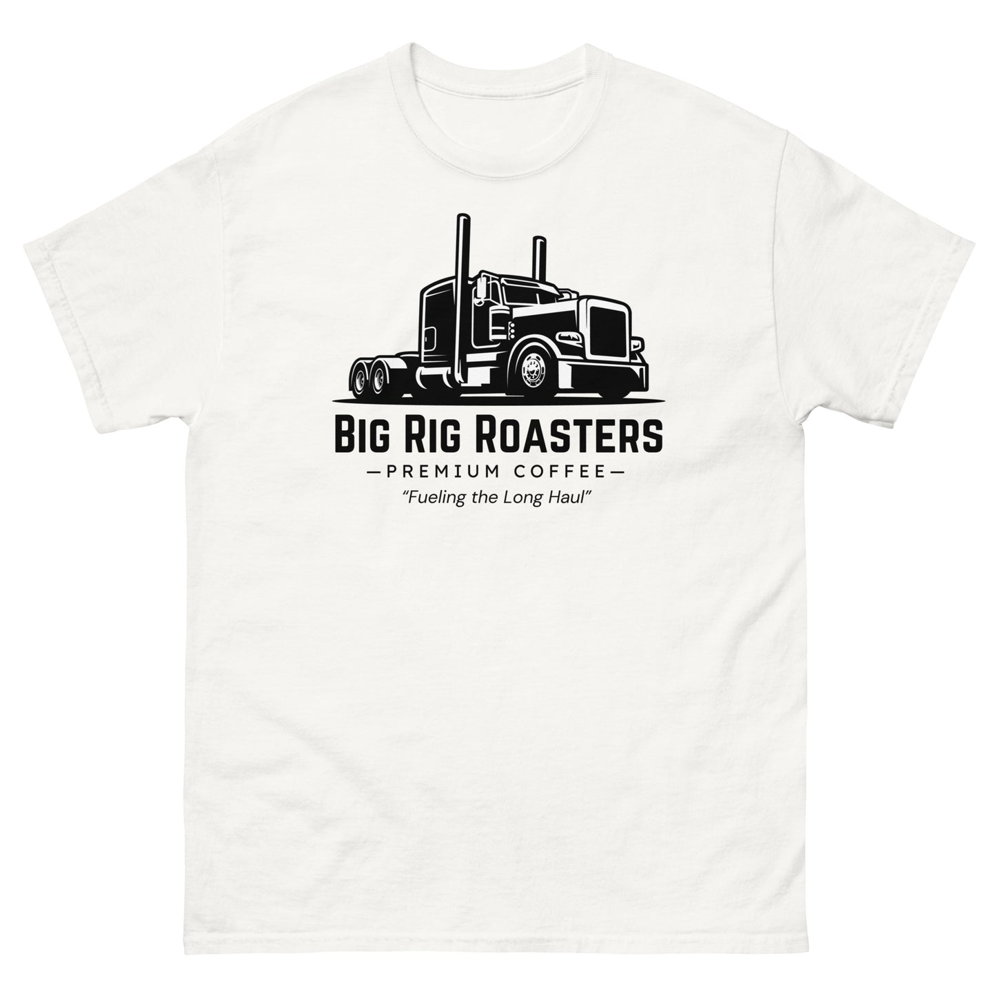 Big Rig Roasters Men's classic tee (White)