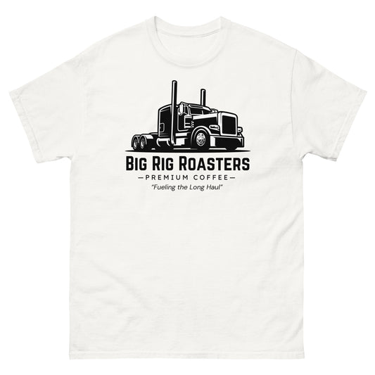 Big Rig Roasters Men's classic tee (White)
